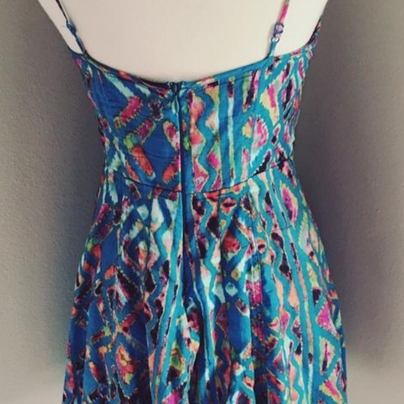 Material Girl Tribal Print Summer Dress - Picture 8 of 8
